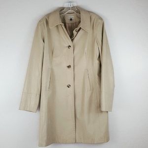 Giacca by Gallery - 1990's Tan Trench Coat